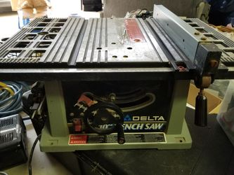 Delta 10" bench saw