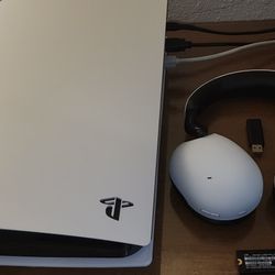 PS5 bundled with many accessories and a 50 inch smart TV and more. 