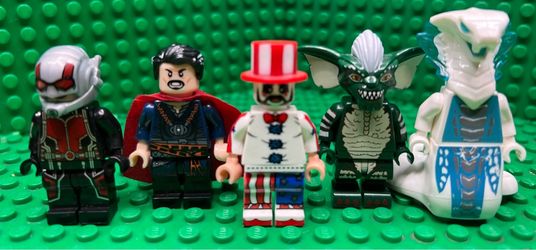 LEGO Compatible Captain Spaulding Gremlins Lot of 5 Minifigures