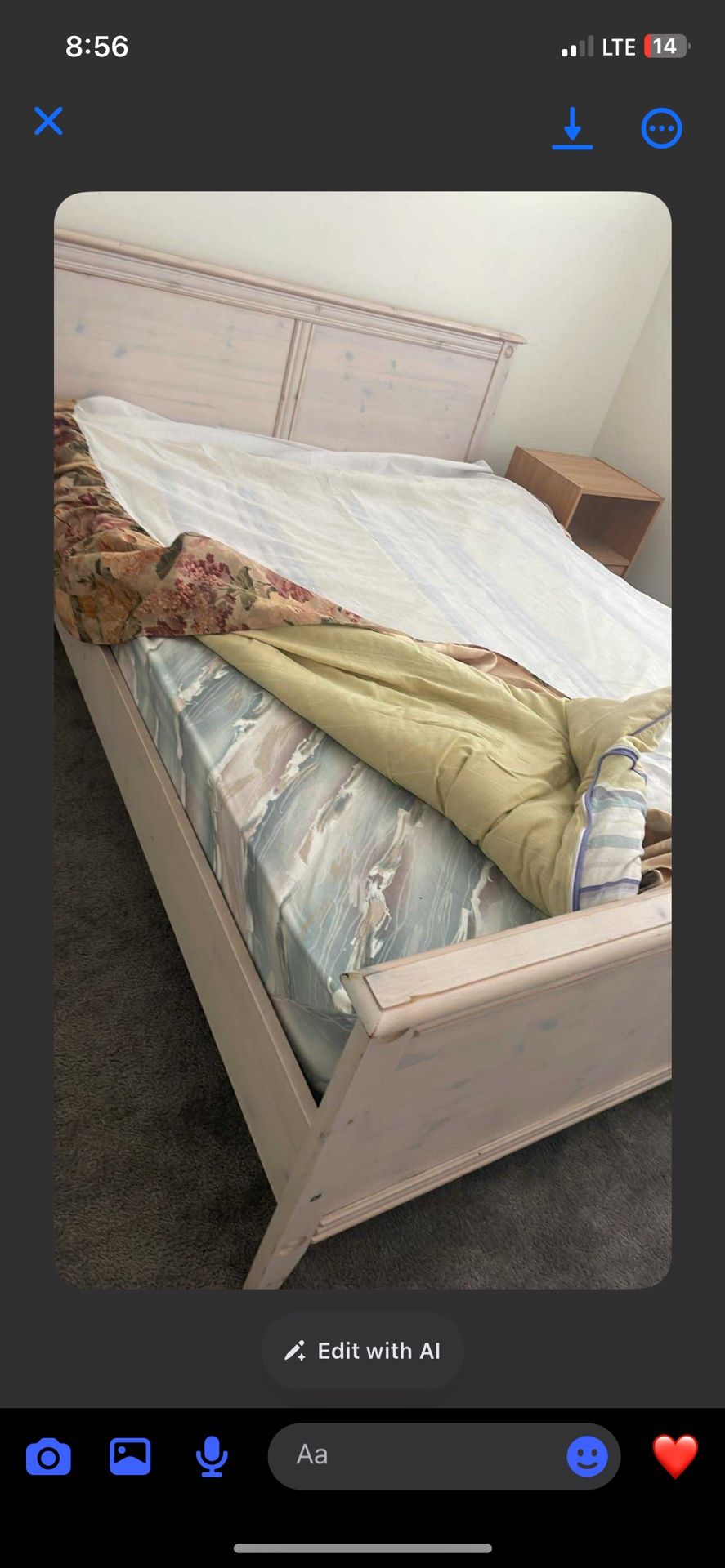 Bed Frame & Mattress