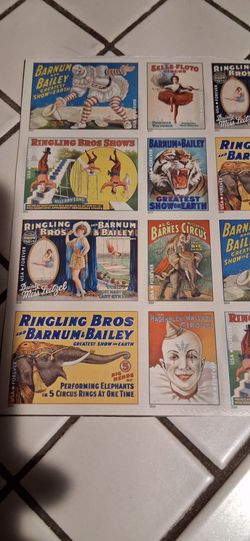 2014 Ringling Bros and Barnum Baileh forevstamps