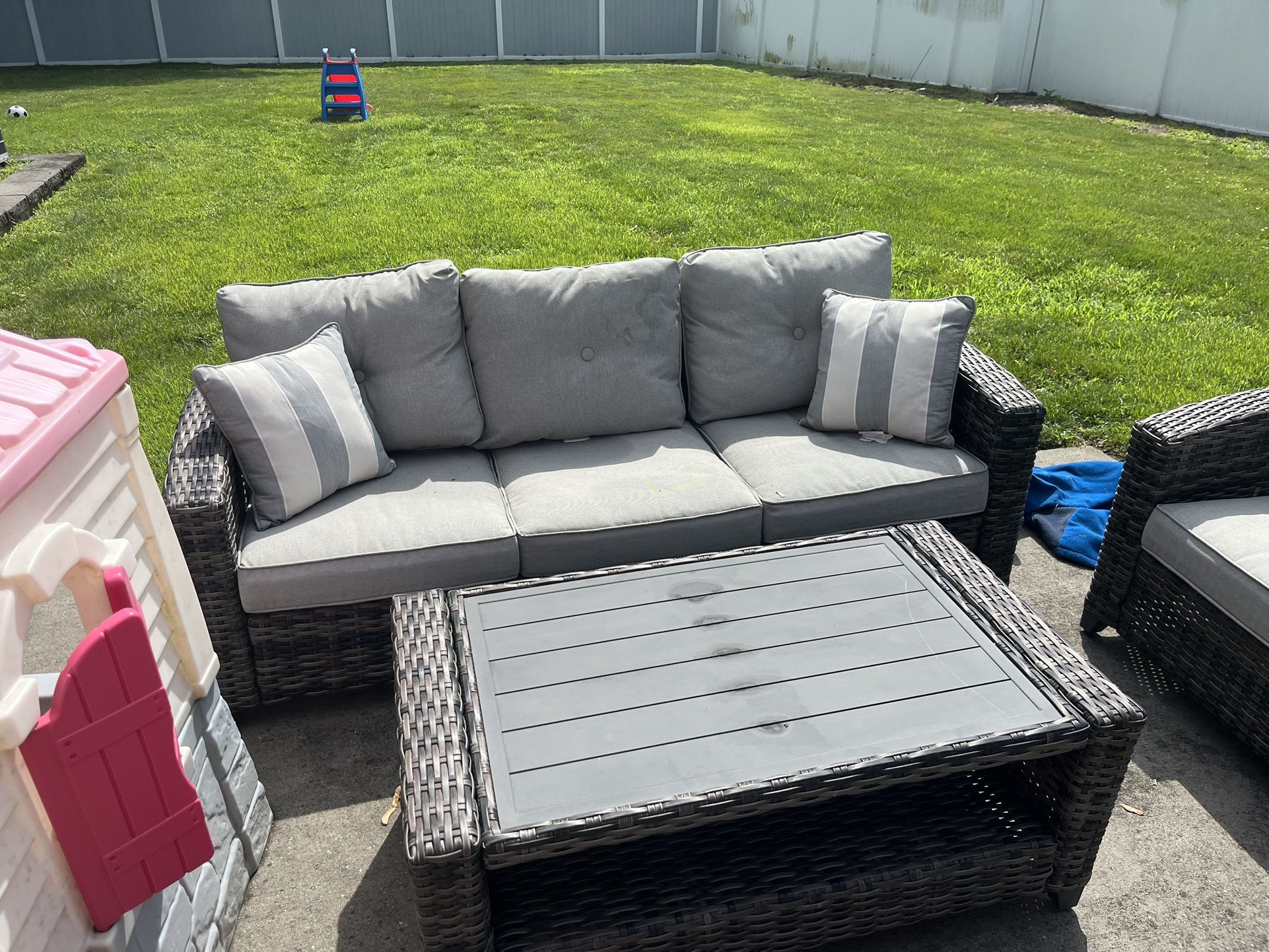 Resin Patio Set