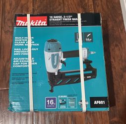 Makita 16-Gauge, 2-1/2 in. Straight Finish Nailer
