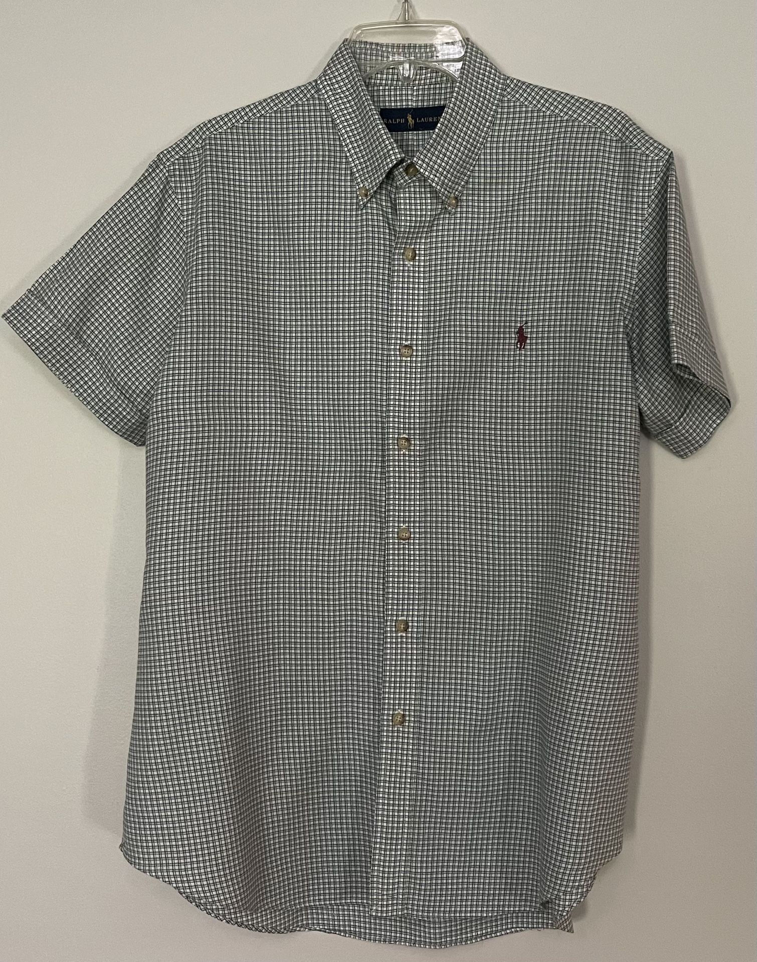 Ralph Lauren Short Sleeve Dress Shirt Size L
