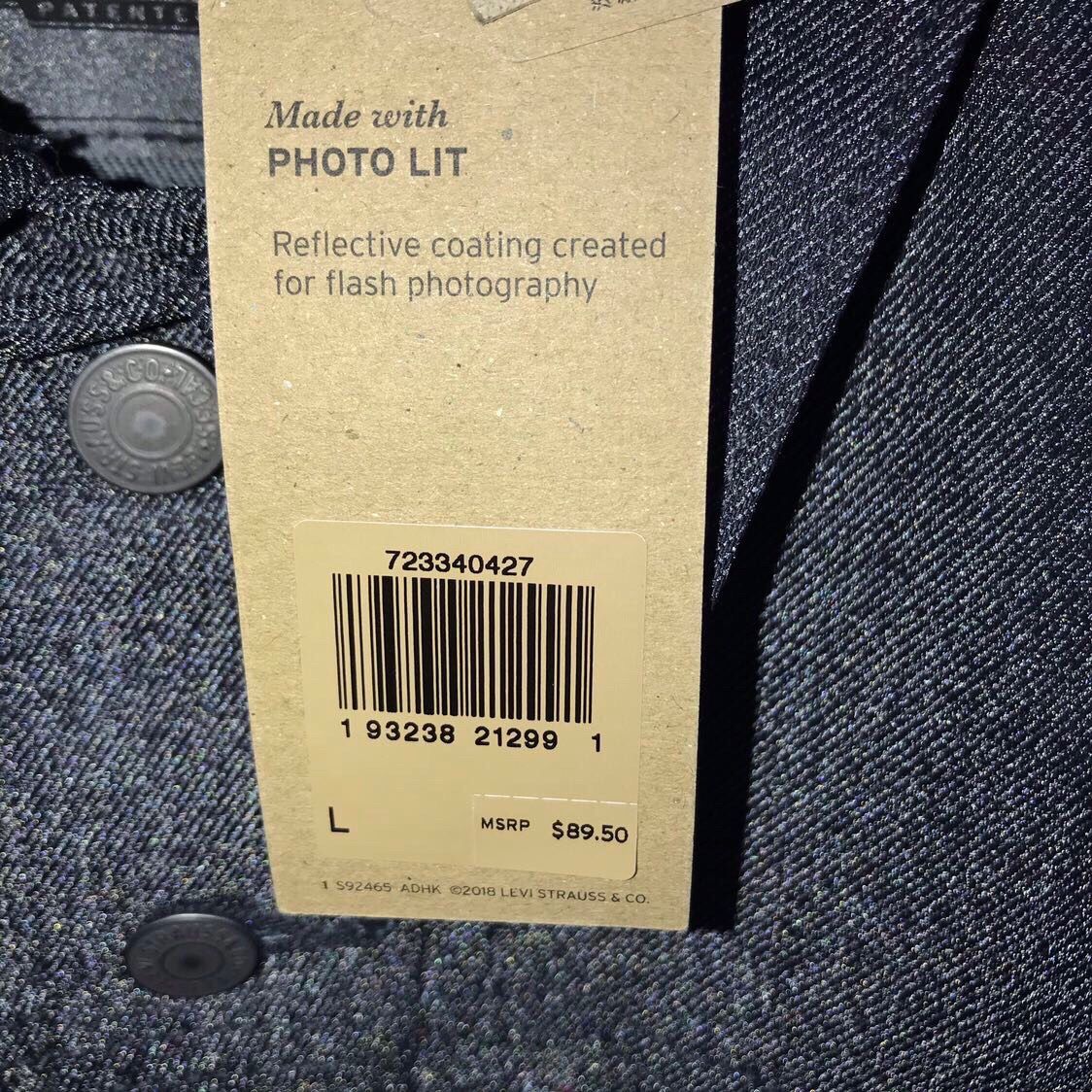 3M LEVIS DENIM TRUCKER JACKET