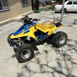 86. Suzuki 500 Quad Zila.