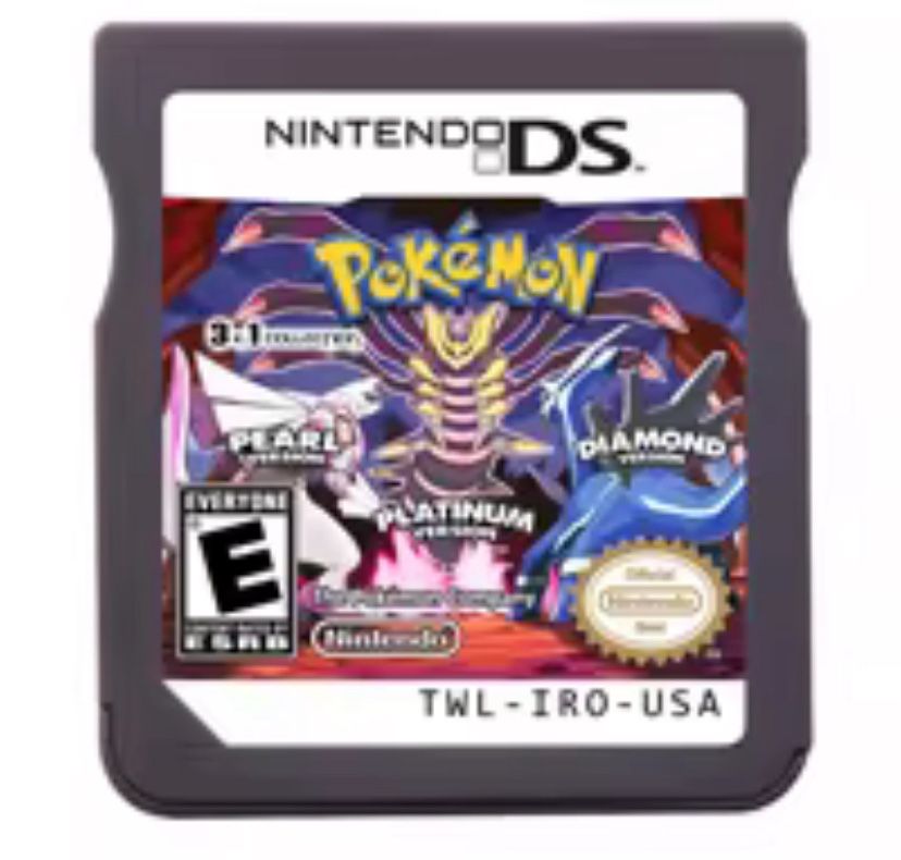 Pokémon Diamond Pear Platinum Nintendo Ds