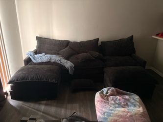 Couch black/greyish
