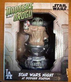 Dodgers Star Wars Night Grogu Bobblehead