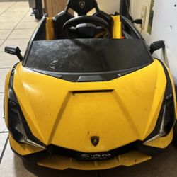 Kids Lamborghini Drive/Remote Controlled  