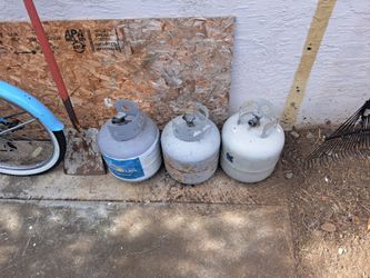 Propane tanks 1 -2 still have Propane in them