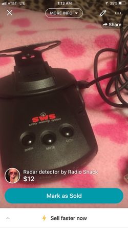 Radar detector $10