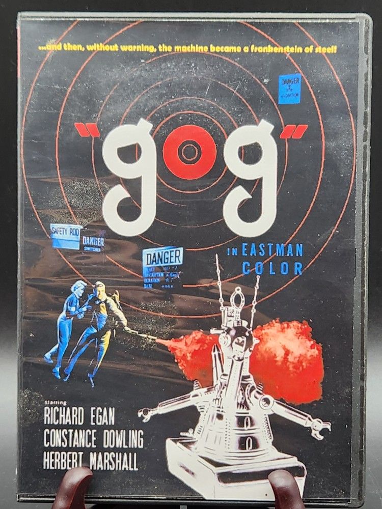 "gog" Cult Classic 1954 Robot Horror Sci-Fi Space Movie DVD