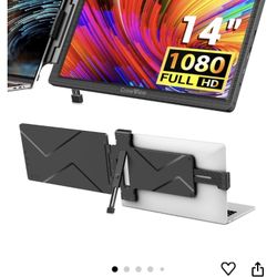 ELECROW  Laptop Extender 14’ Portable Monitor For Laptop