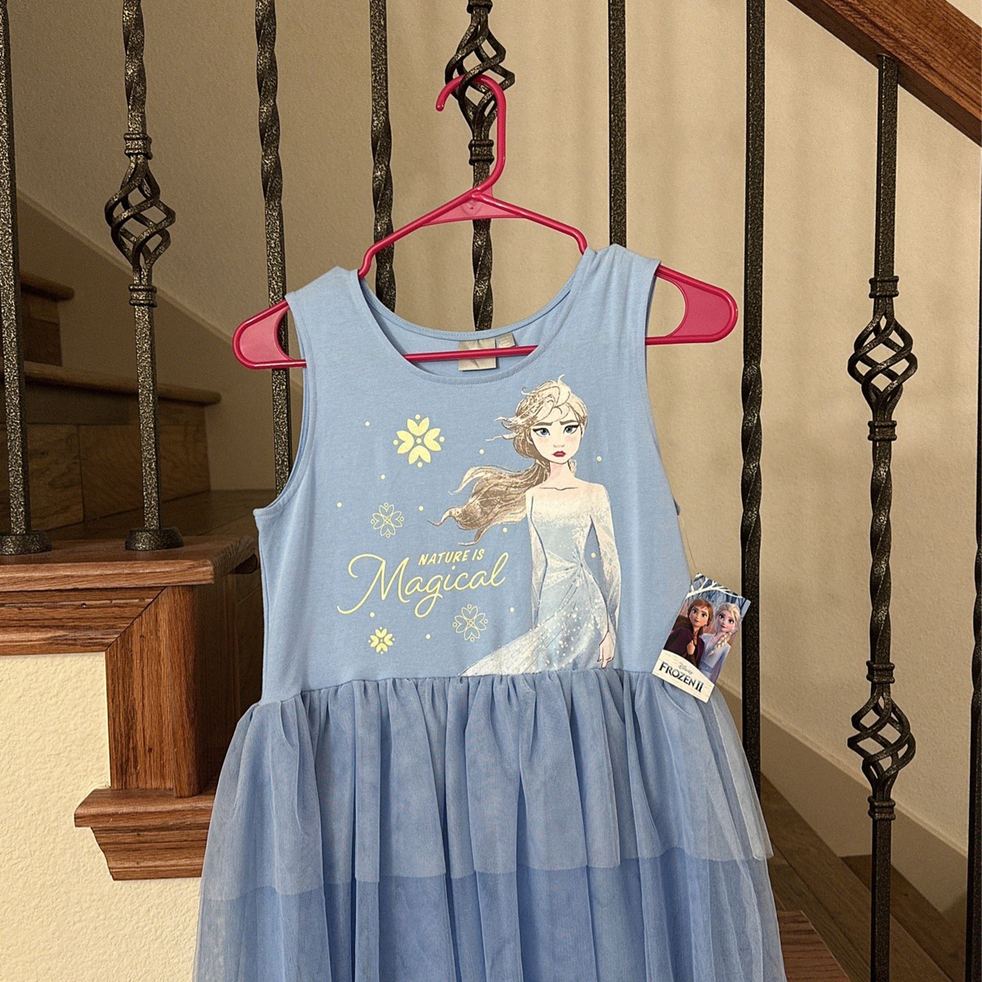 New Disney Frozen Elsa Tutu Dress Size X Large 14-16