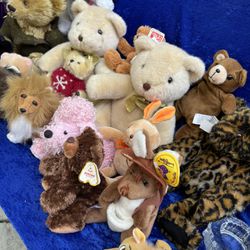 stuffed animal toys start  $3 until $5