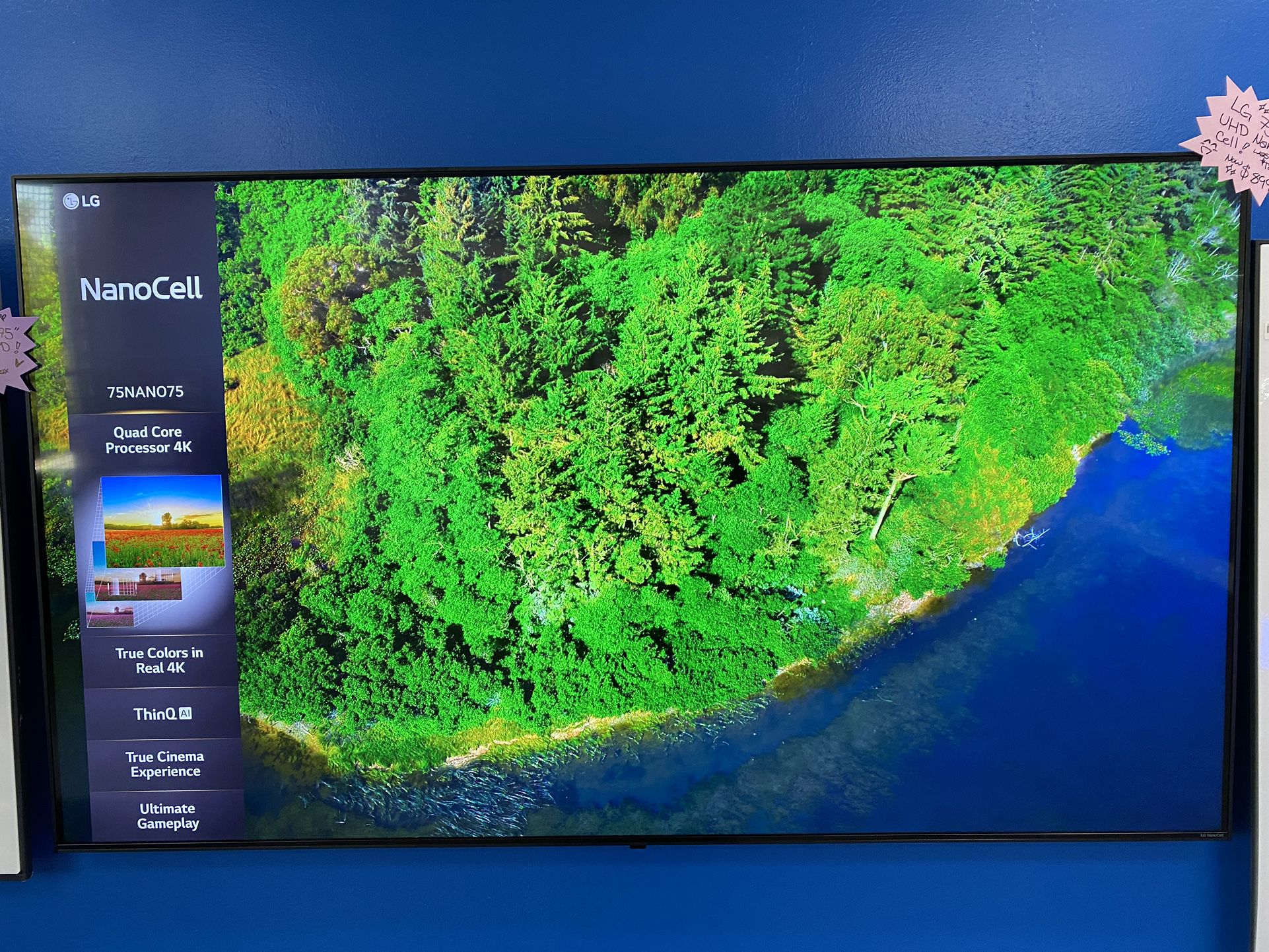 LG 75” NanoCell LED 4K UHD Smart TV