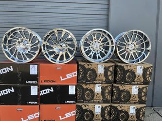 chrome rims tire packges