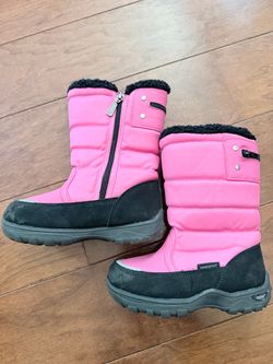 Khombu Kids Pink Snow Boots