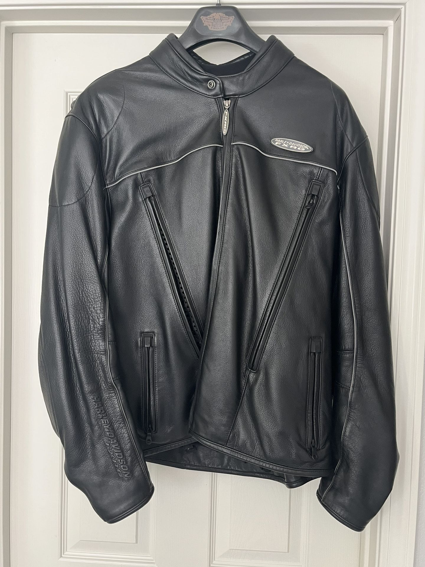 Harley Davidson famous FXRG Leather Jacket..
