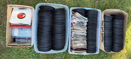 Lot of 45 records