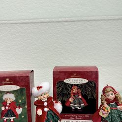 4” Madame Alexander Ornaments 