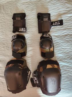 Killer Pads 187 Skateboarding Gear Kids Size S/M