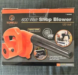 Torelli Tools 600W Shop Blower 120V
