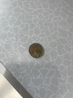 Vintange angel coin