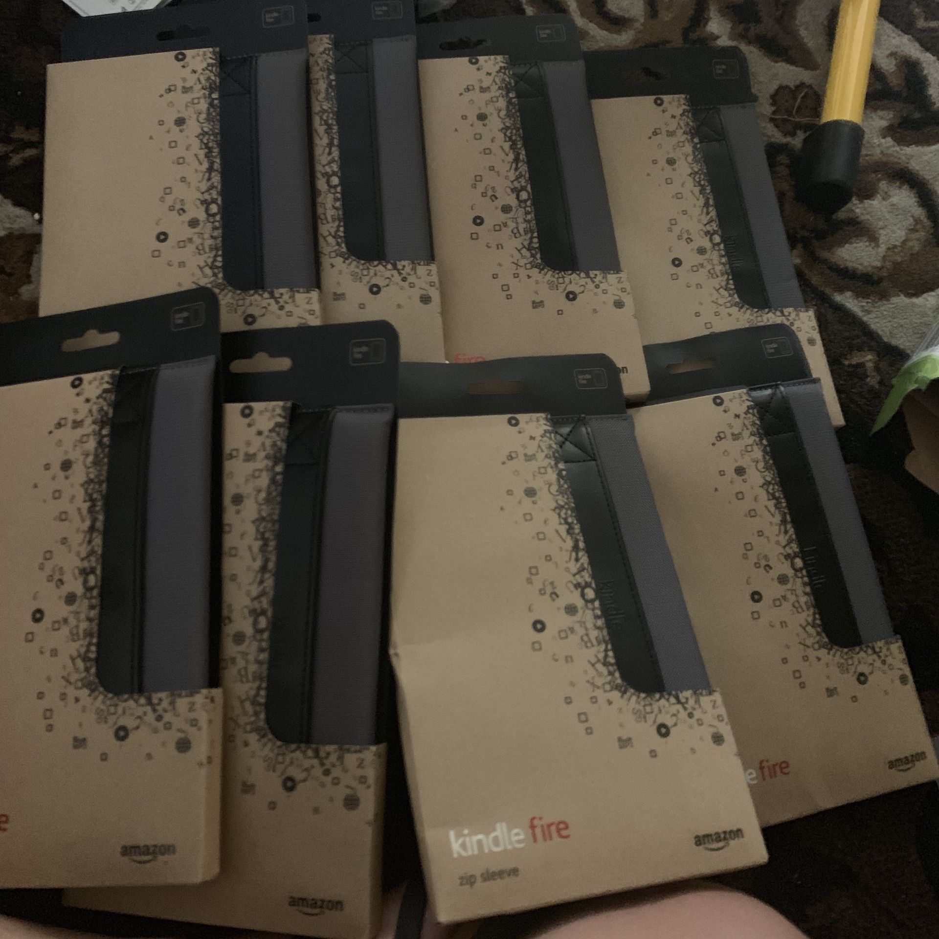 Kindle fire zip sleeve