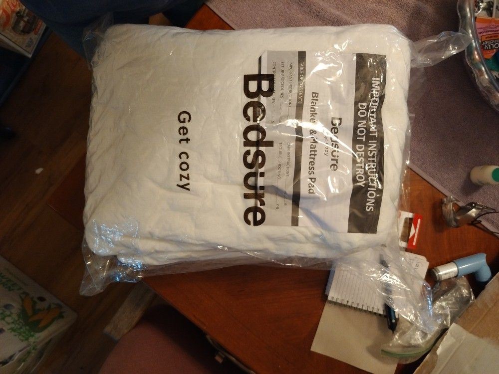 Bed sure Blanket And Mattress Pad