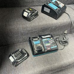 Makita 40v And 18v Batteries/chargers