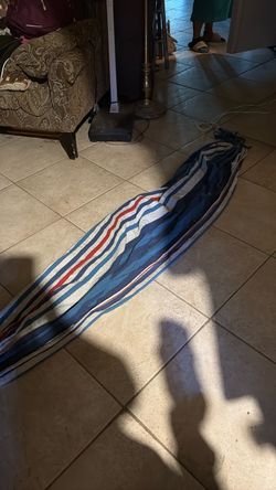 Striped Fabric Hammock