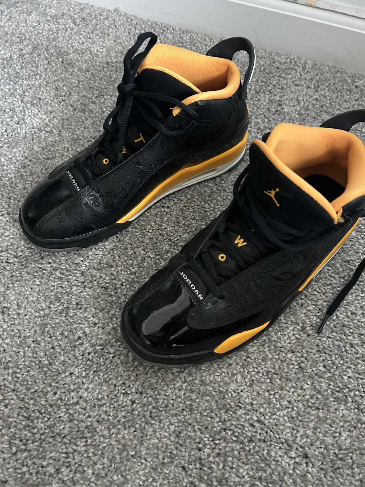 Air Jordan Dub Zero (Black/Yellow)
