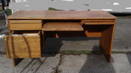 Wood desk