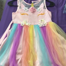 Girls Unicorn Dress