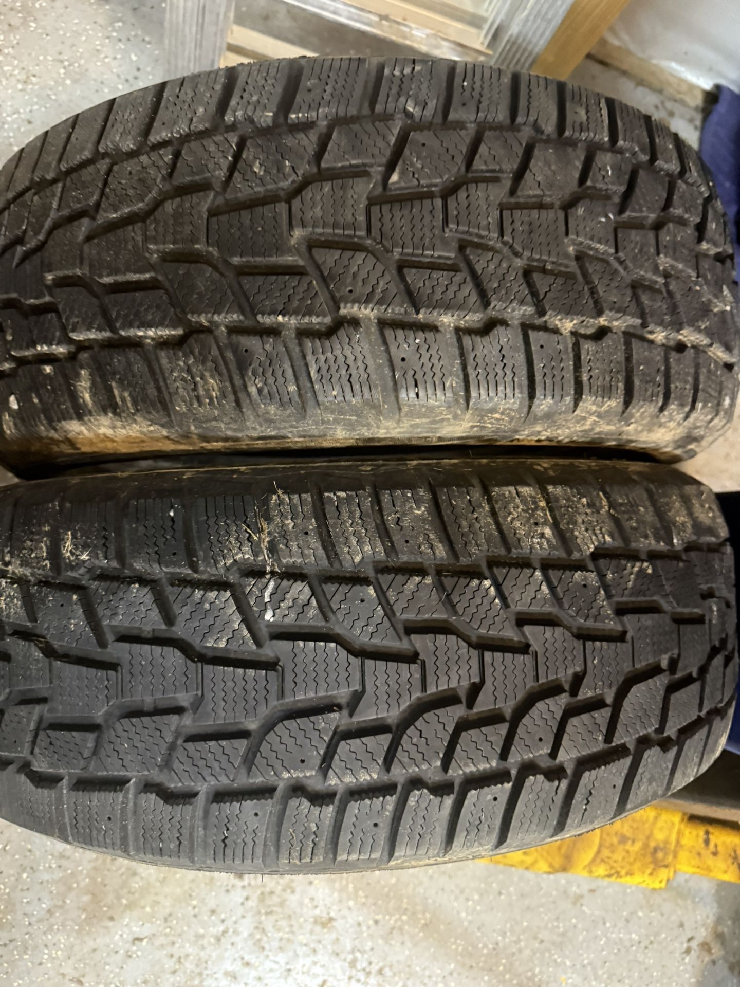 2 LIKE NEW COOPER EVOLUTION WINTER 225/55R18 RETAILS $380 SELLING FOR ONLY $175