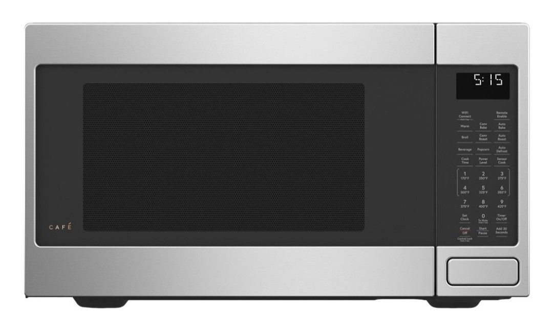 🚨 New Café - 1.5 Cu. Ft. Convection Microwave with Sensor Cooking, Customizable CEB515P2NSS