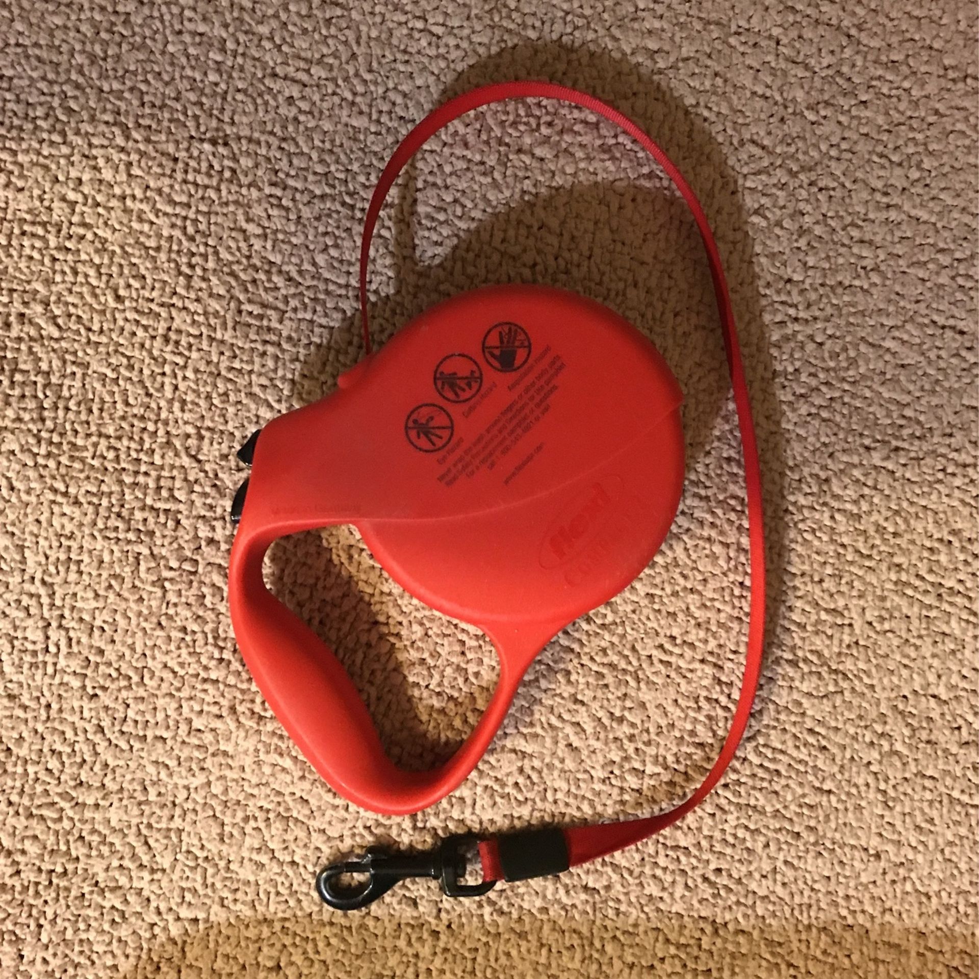 Dog /PetFLEXI COMPACT 2 Red Retractable Leash 16 Feet’sDog Leash