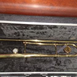 GOLD STEEL TROMBONE (BRAND NEW)