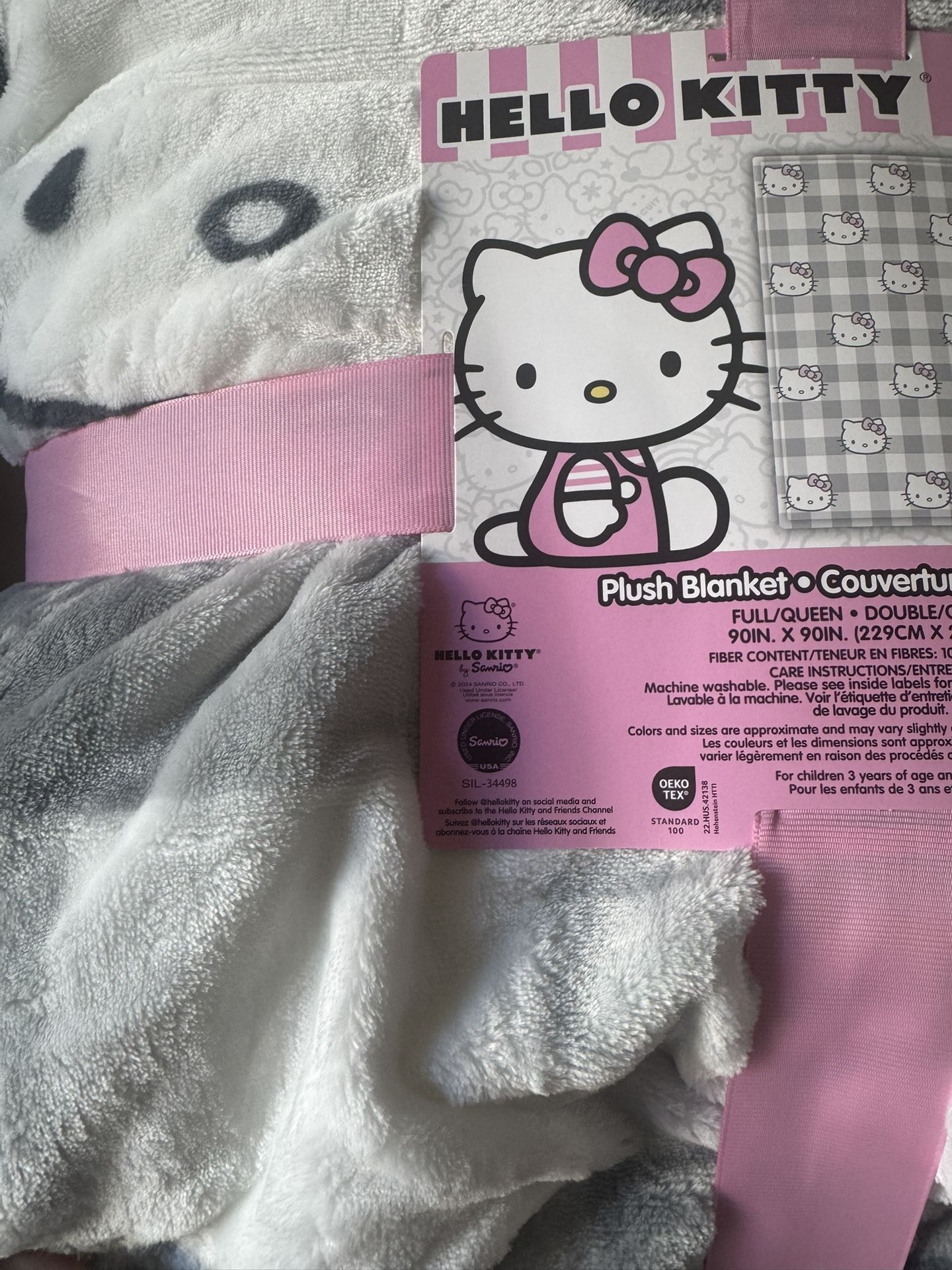Hello kitty Fleece Throw Blanket