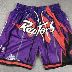 Raptors Just Don Shorts Size Medium-XL