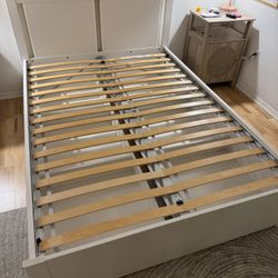 IKEA MALM Full Bed Frame w/ 4 Storage Drawers – White