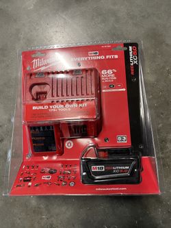Milwaukee M18 5.0 Ah Battery And Charger 