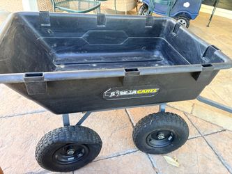 Gorilla Carts Heavy-Duty Dump Cart - 1,200 lb Capacity