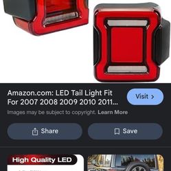 Jeep Taillights 2008 -current year