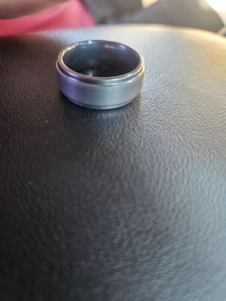 Tungsten/carbide wedding band