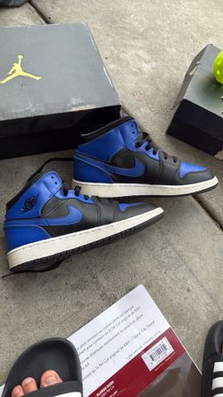 Jordan 1 Mid Hyper Royal GS 7Y