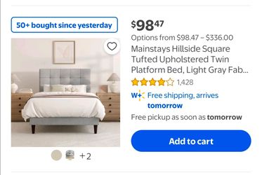 Twin bed