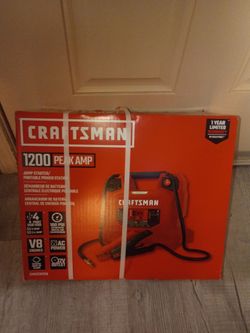 Craftsman 1200 Peak Amp Jump Starter & Powerstation